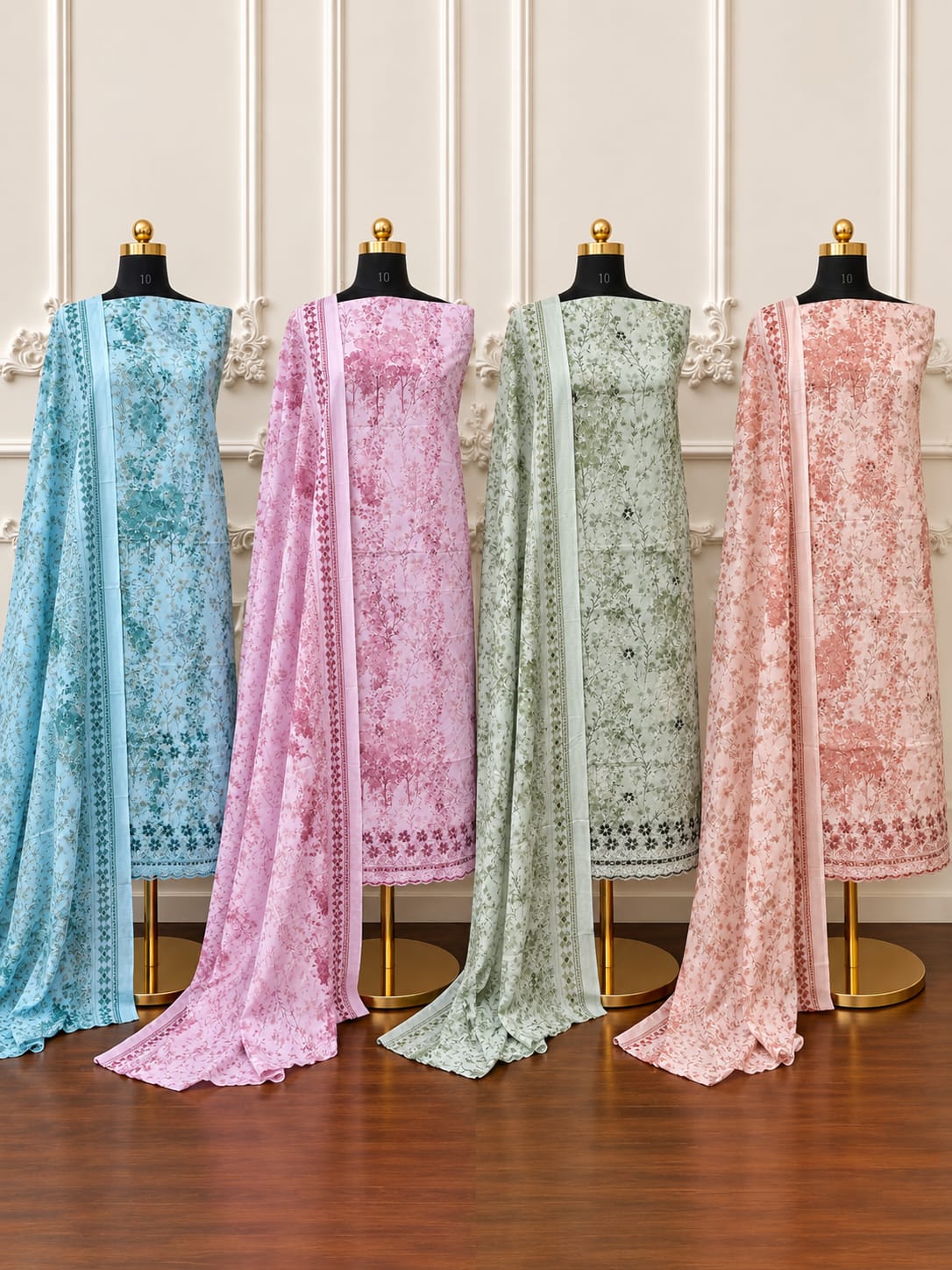 Premium Embroidered Cotton Edition | 5504-5507