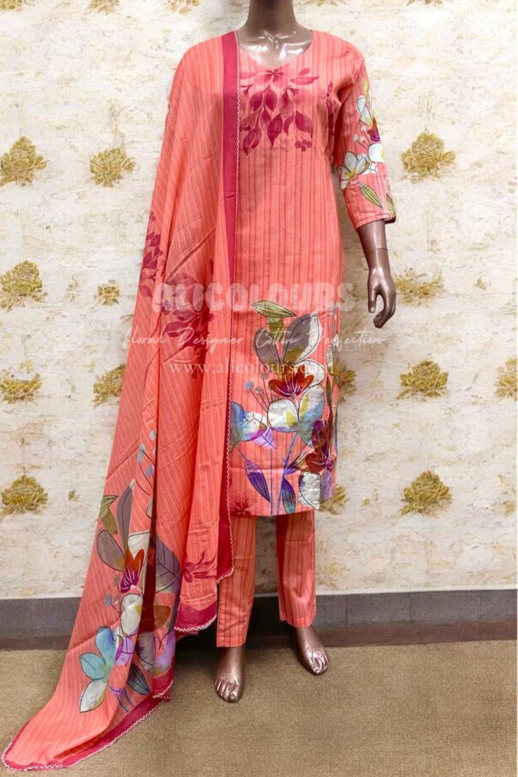 FLORAL COTTON STITCHED COLLECTION | 911