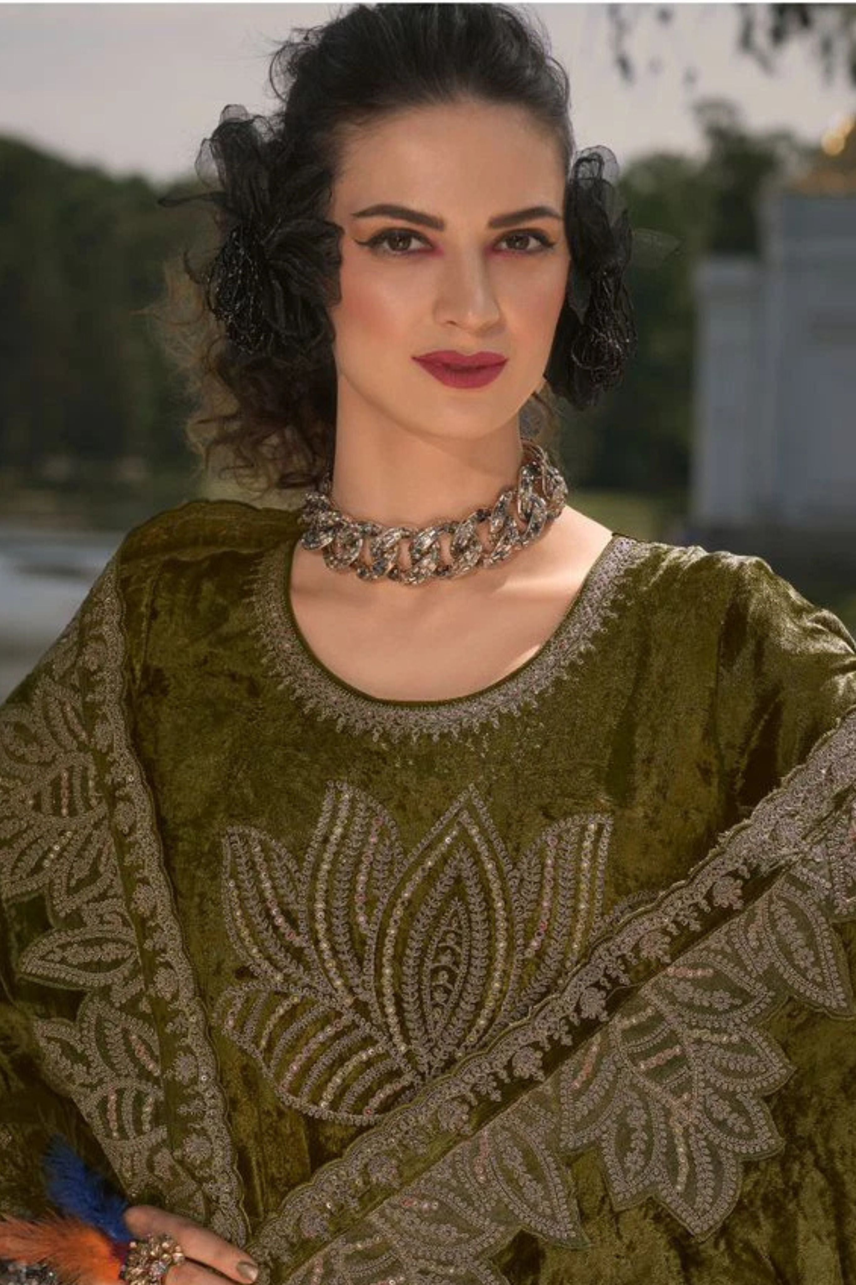 Festive Glam - The Makhmal Edit