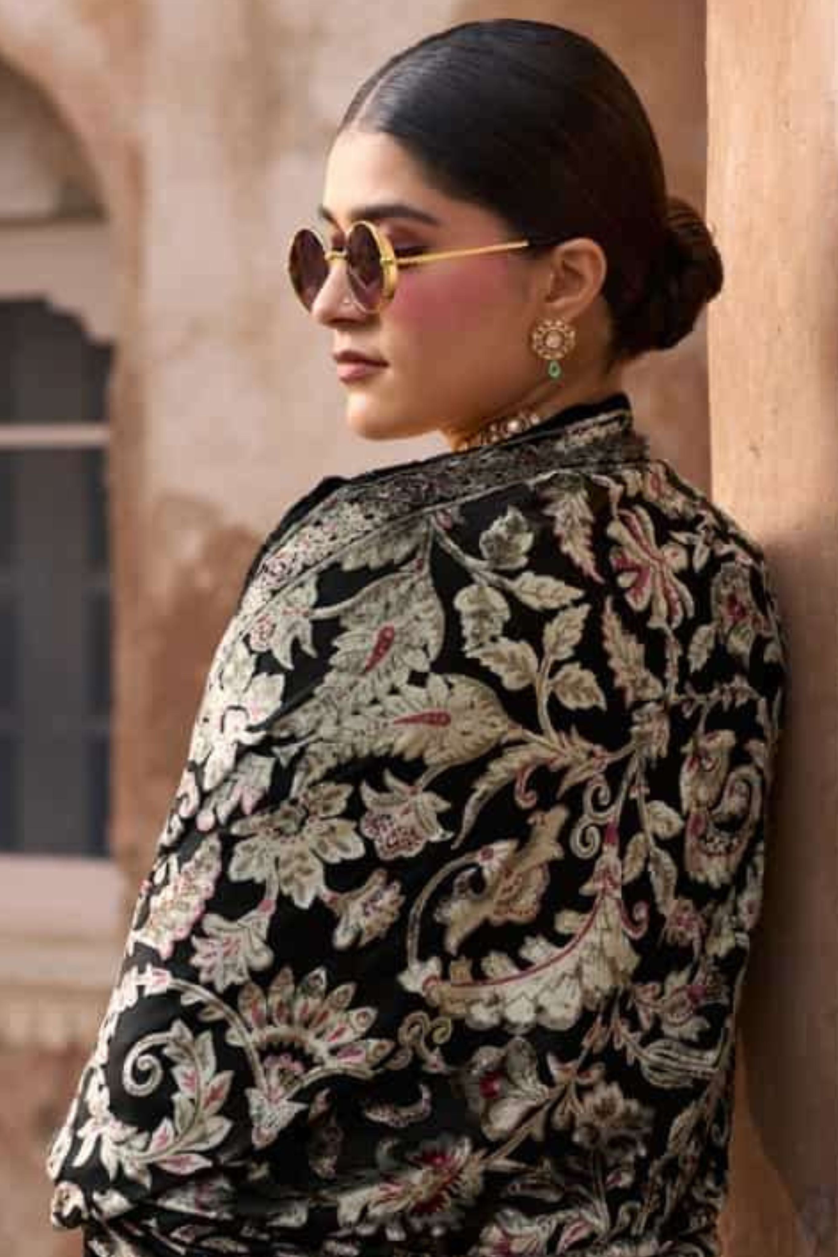 Embroidered Velvet Perfection