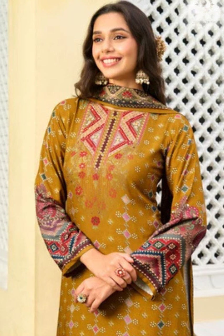 Majestic Pashmina Kaftan Set