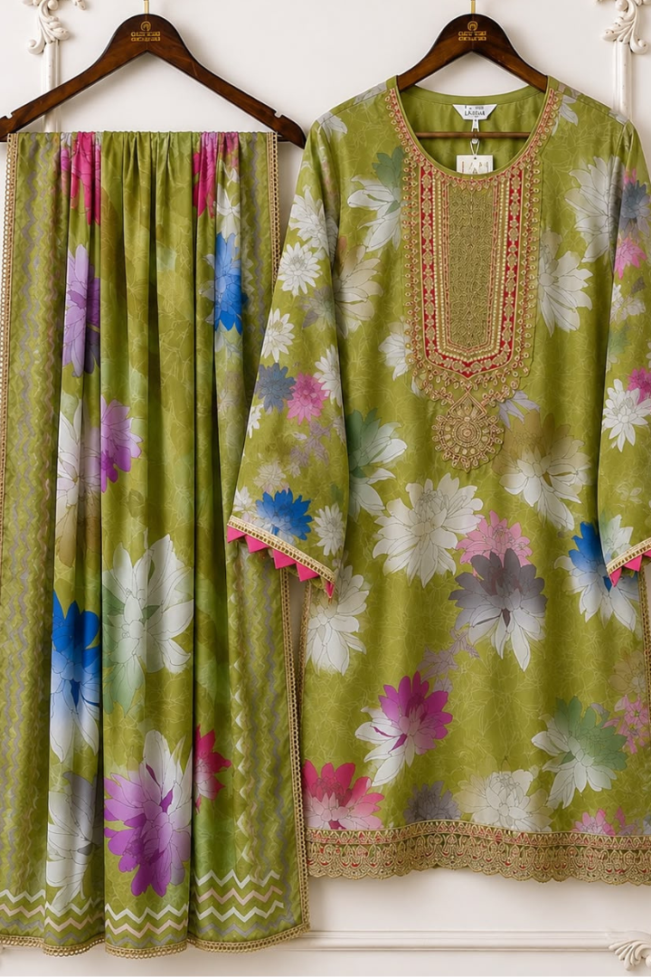 Peony Bloom Farshi Shalwar Series | 4251