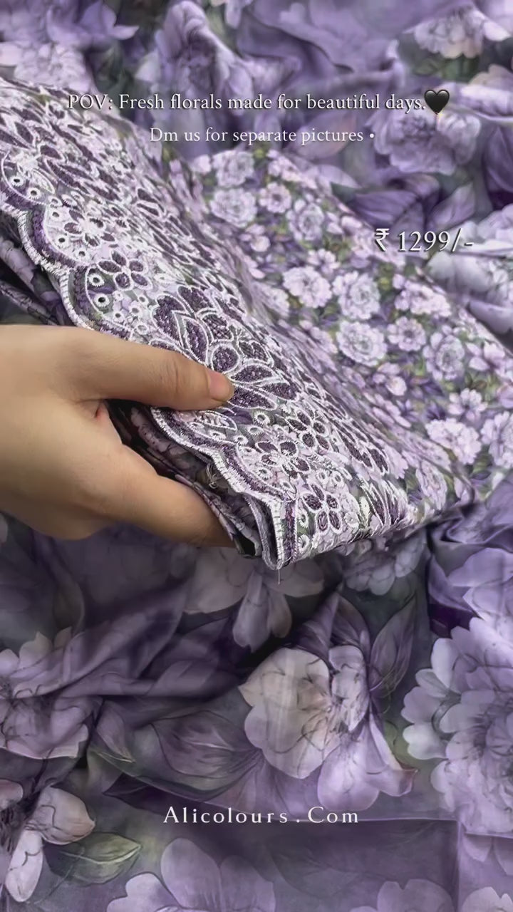 The Floral Embroidered Cotton Edit | 2601-2604