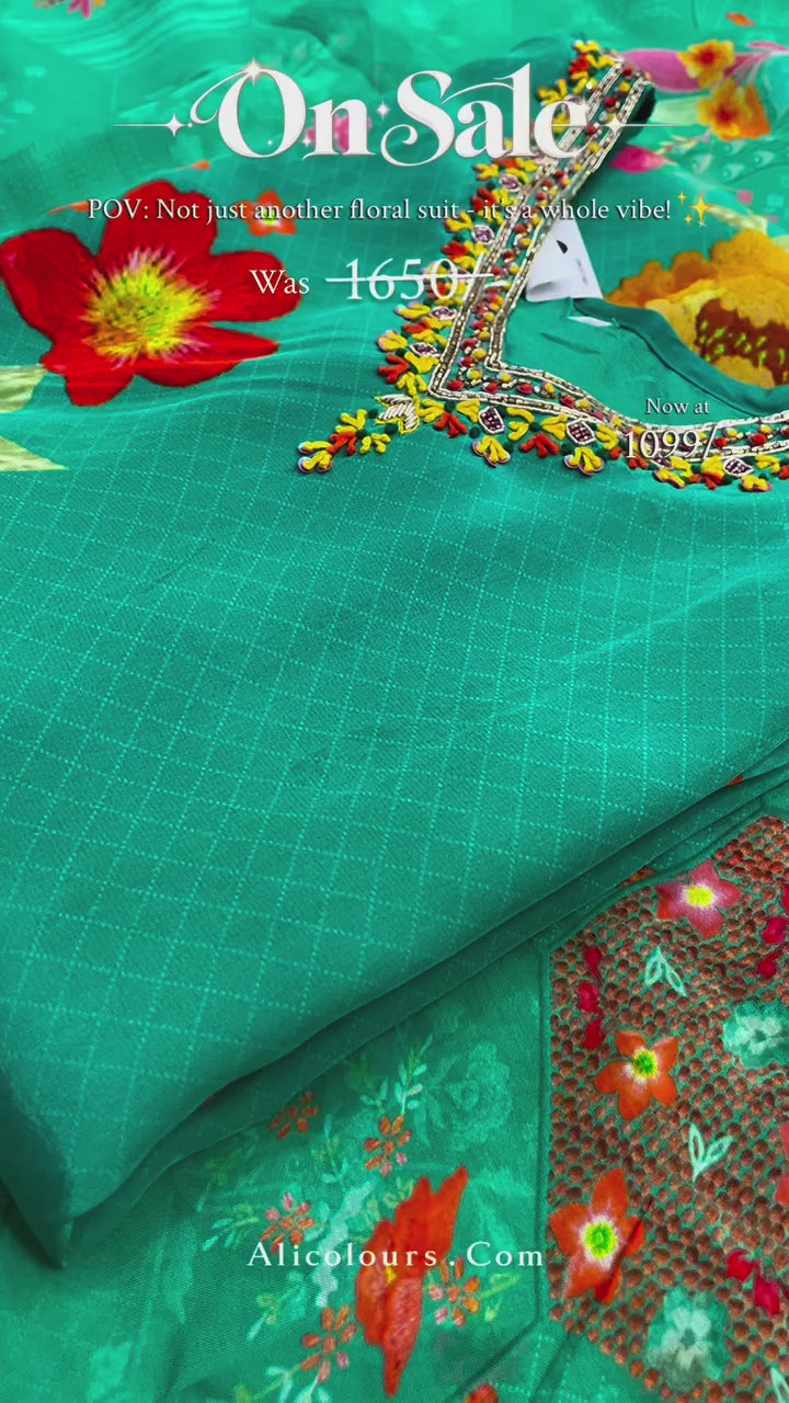 The Firoza Bloom Handwork Edit | 3600