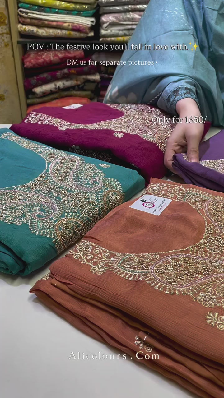 The Mehfil e Zar Festive Collection | 3311-3314