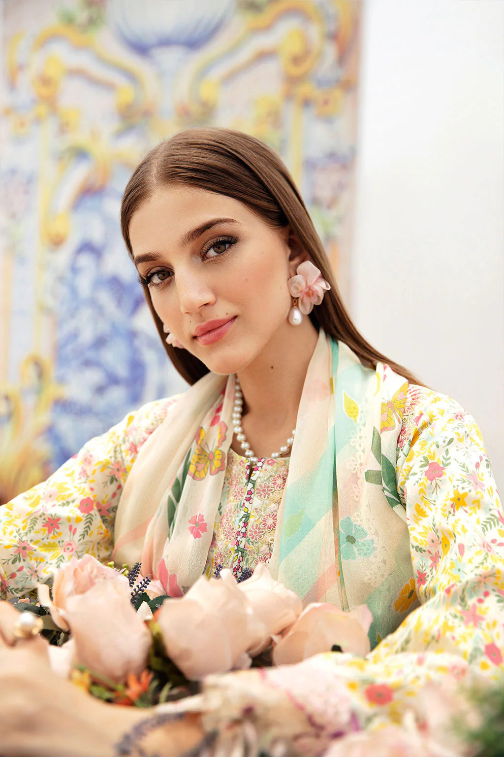 Ramsha Rangrez Luxury Lawn Vol 6 - 2025 - (604)