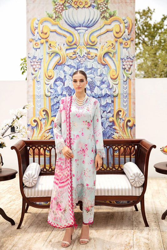 Ramsha Rangrez Luxury Lawn Vol 6 - 2025 - (610)