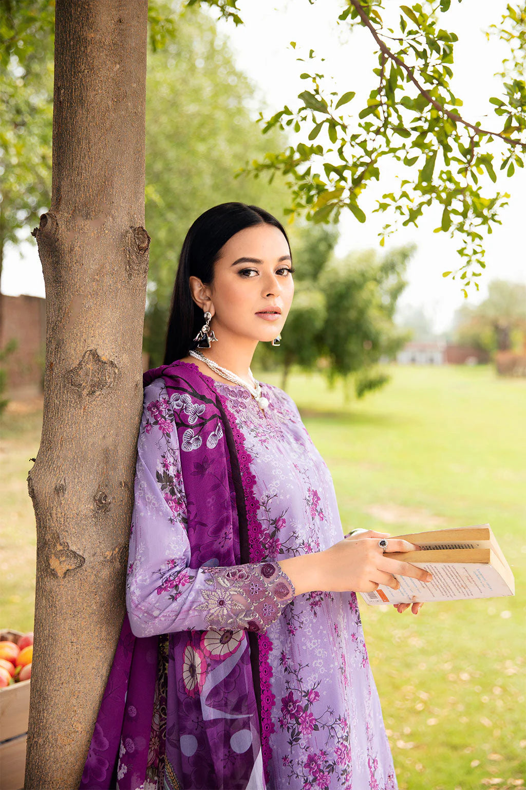 Ramsha Rangrez Luxury Lawn Vol 6 - 2025 - (609)