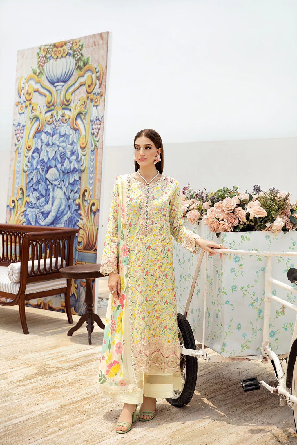 Ramsha Rangrez Luxury Lawn Vol 6 - 2025 - (604)