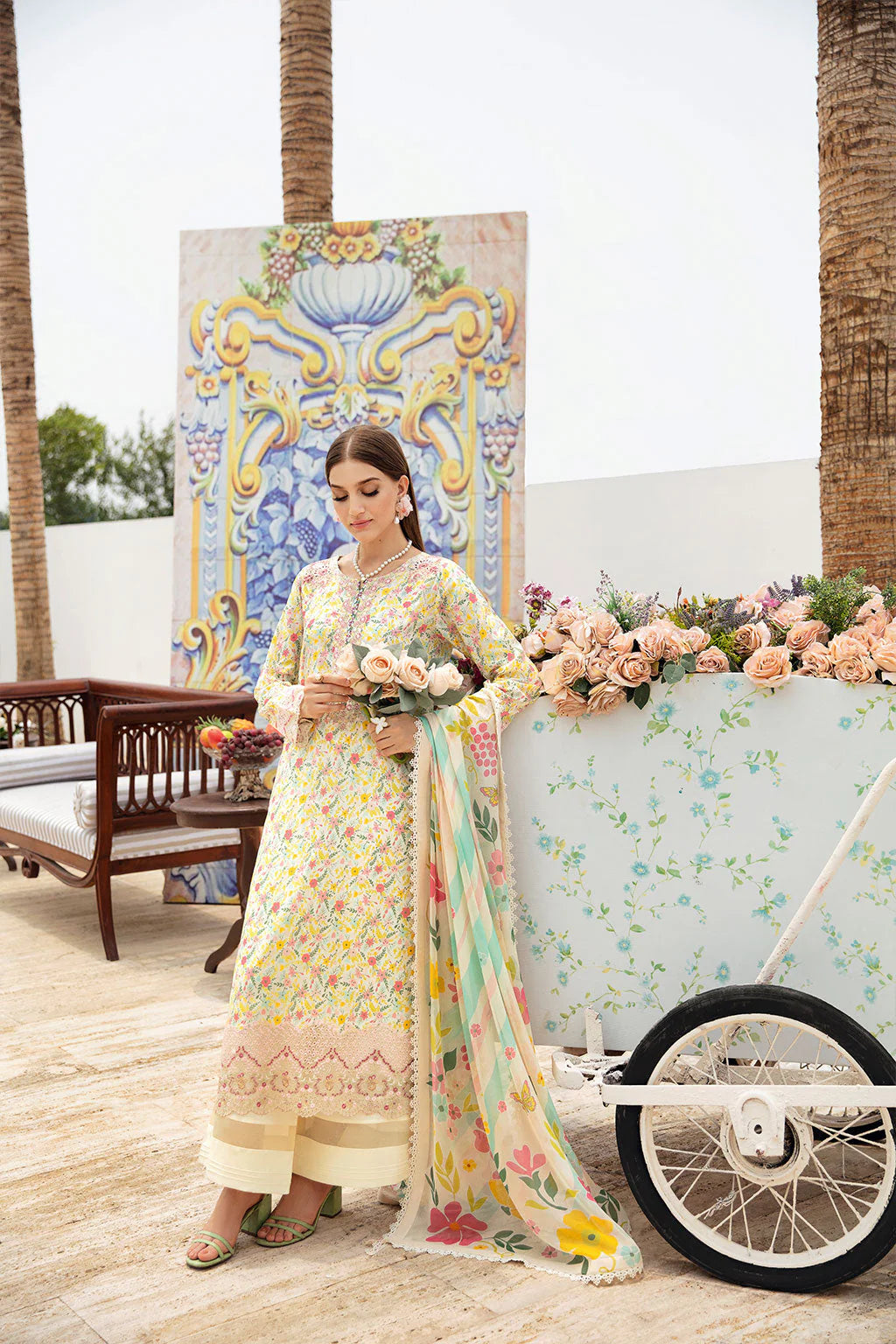 Ramsha Rangrez Luxury Lawn Vol 6 - 2025 - (604)