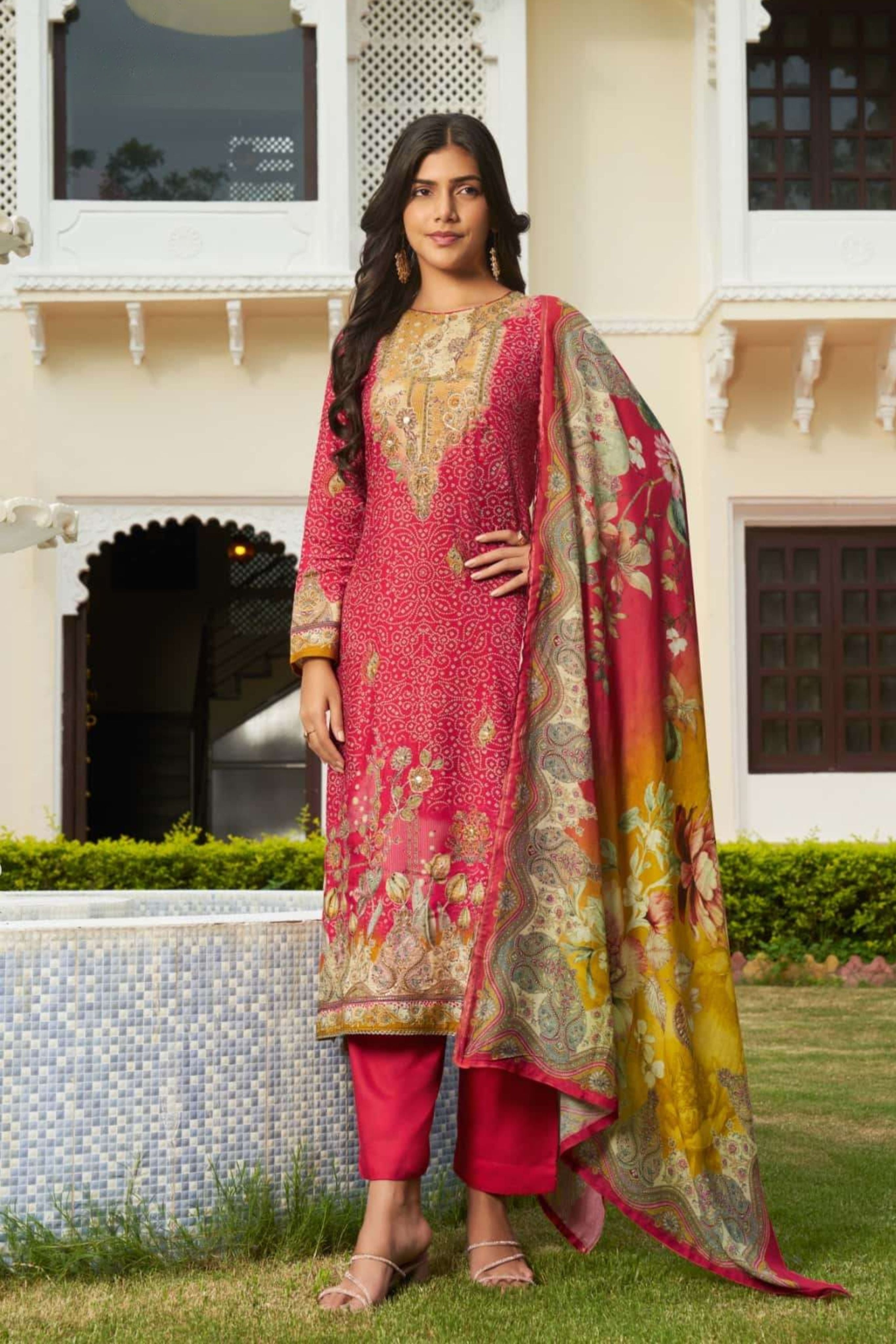 Graceful Muslin Artistry Set